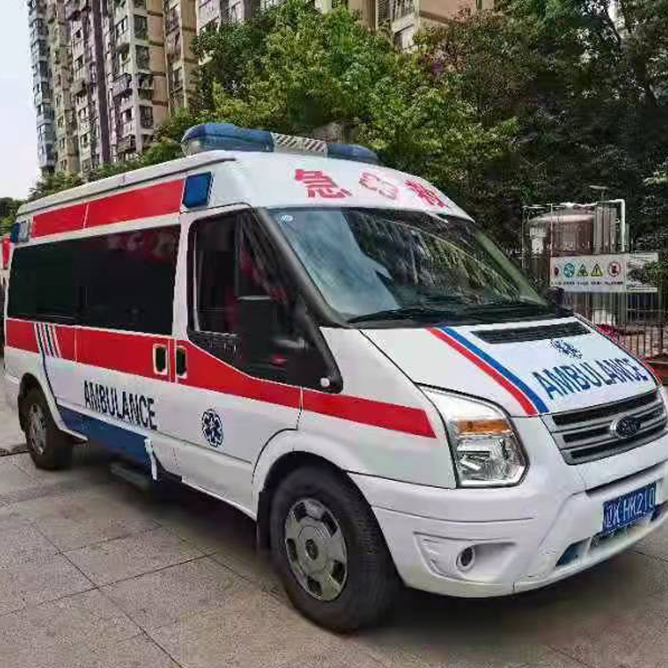 高阳长途救护车护送病人返乡